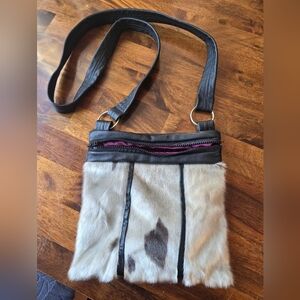 Real seal skin purse